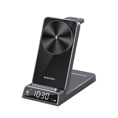 Elecdov CE19A 3 In 1 Magnetic Charging Station for iPhone