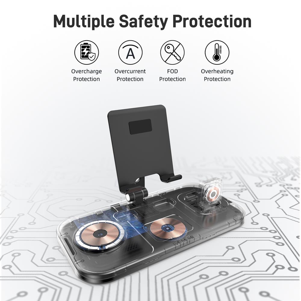 Elecdov C12N 4 In 1 Magnetic Charging Station for iPhone