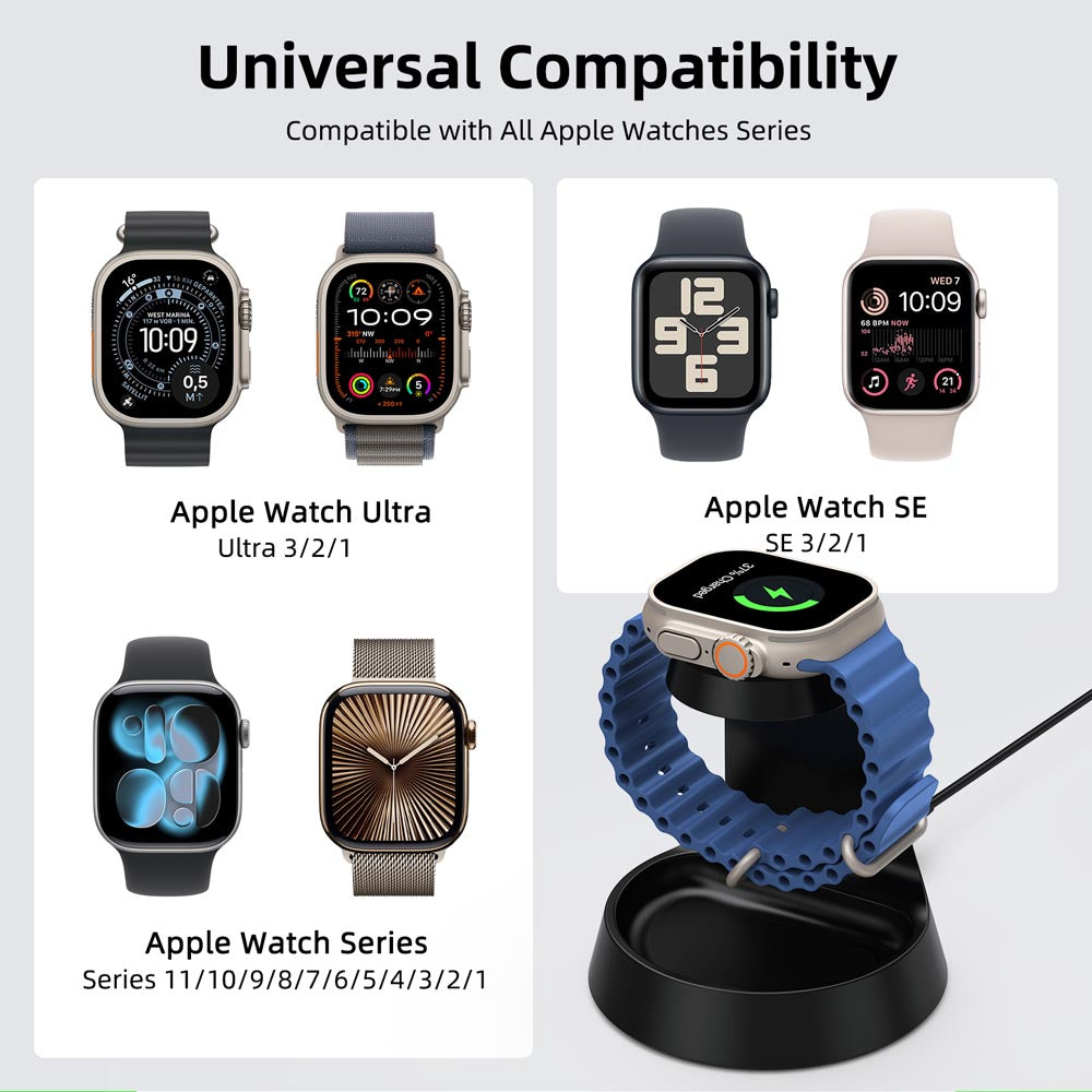 Elecdov WC01A 3 In 1 Magnetic Charging Station for iPhone