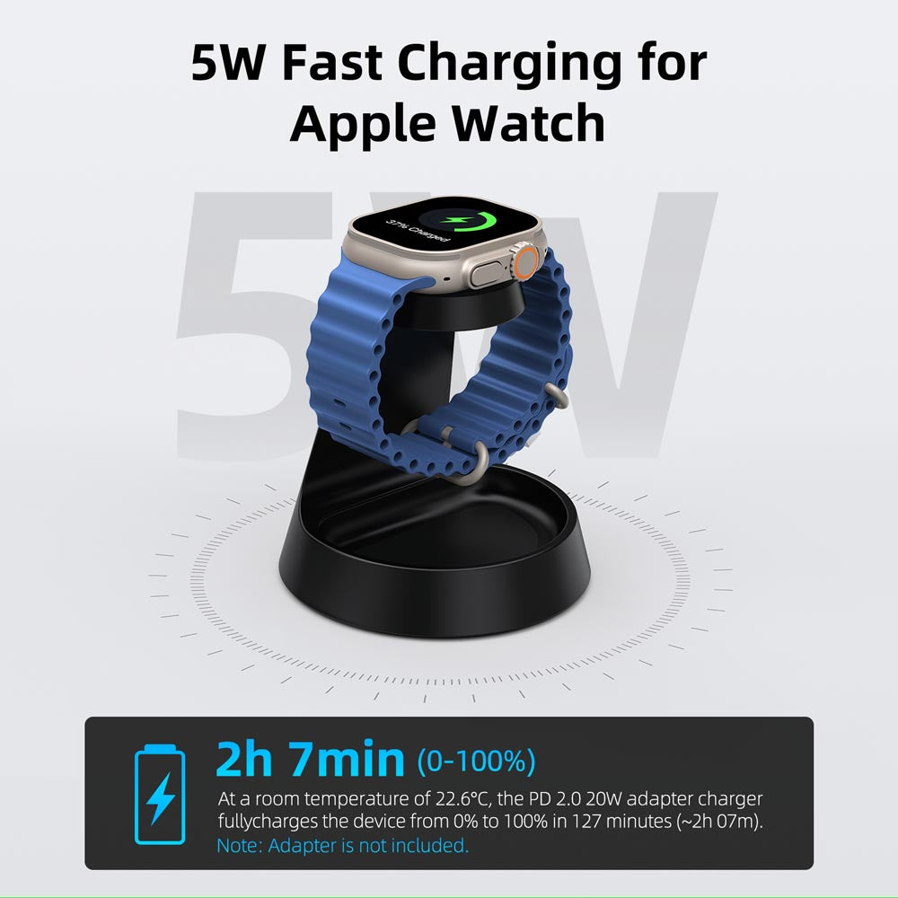 Elecdov WC01A 3 In 1 Magnetic Charging Station for iPhone